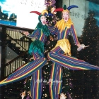 Jester Stilt walkers